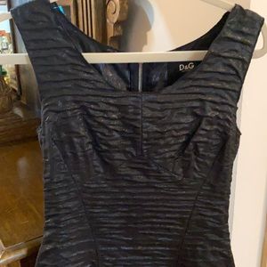 Dolce and Gabbana black dress